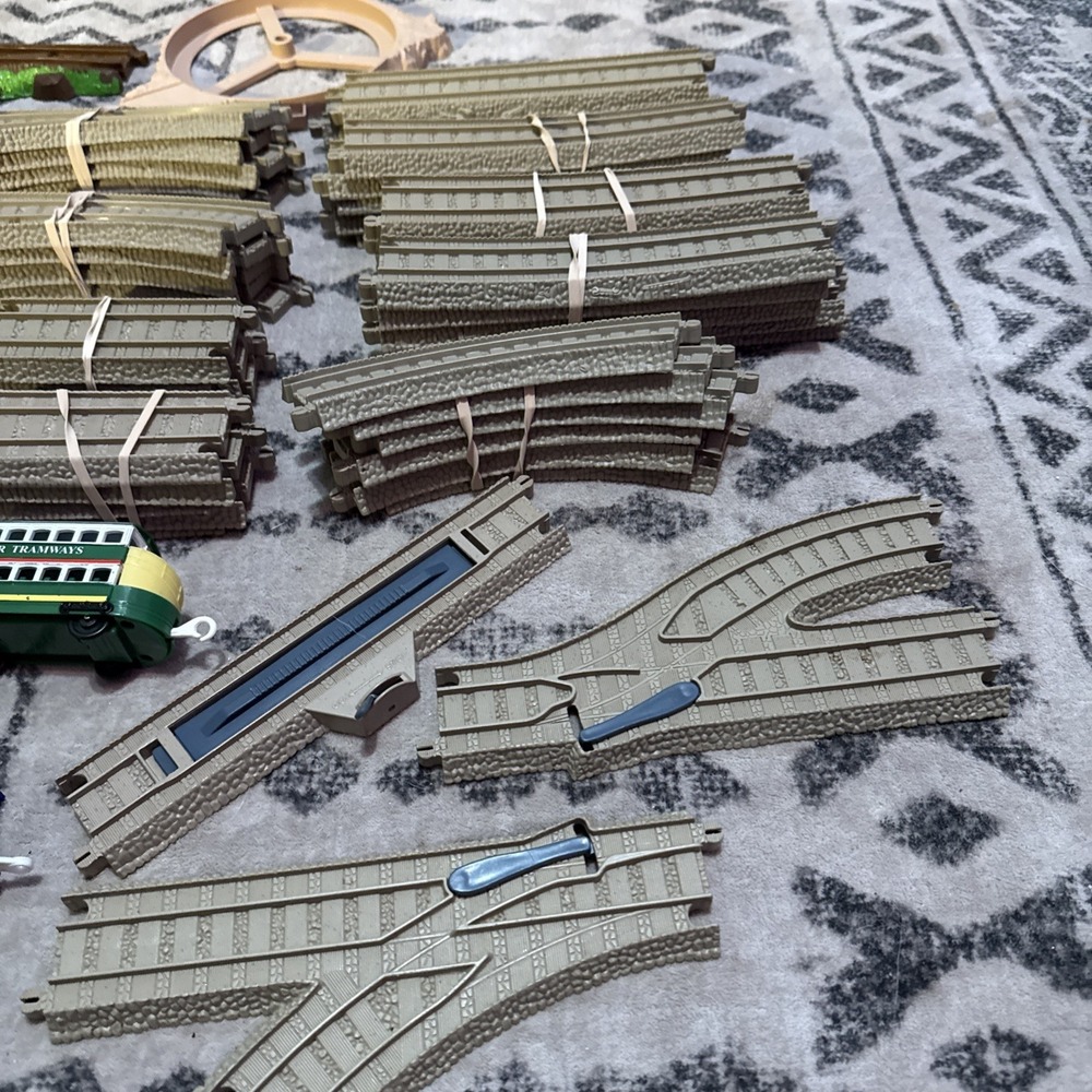 Thomas TrackMaster‎ Lot 90+Pcs Track Splatter Gullane Limited, Tramways  2006... - Picture 8 of 16